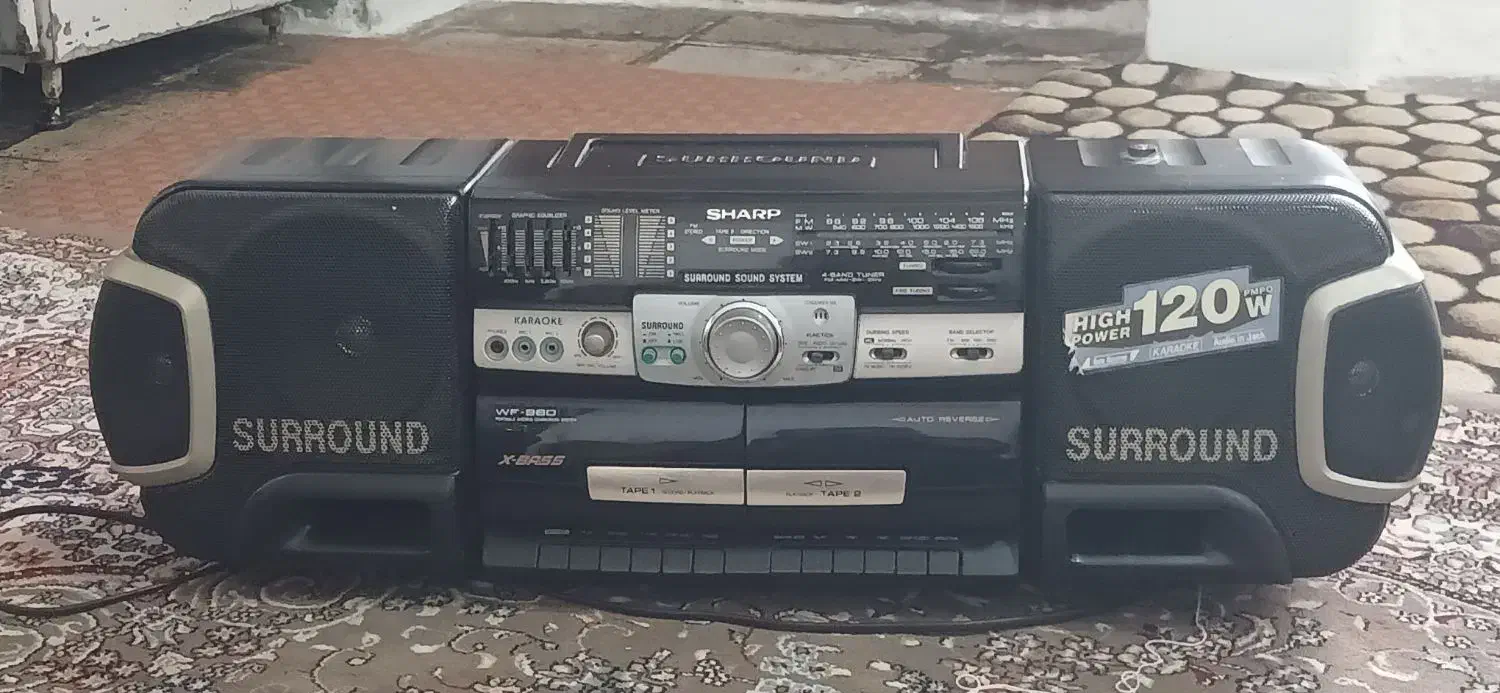 ضبط و رادیو درحد نو بدونه مشکل|سیستم صوتی خانگی|مریوان, |دیوار