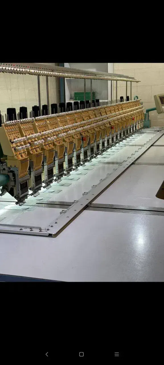 دستگاه گلدوزی پولک دوزی 22 کله|ماشین‌آلات صنعتی|شهریار, شهرک وائین|دیوار