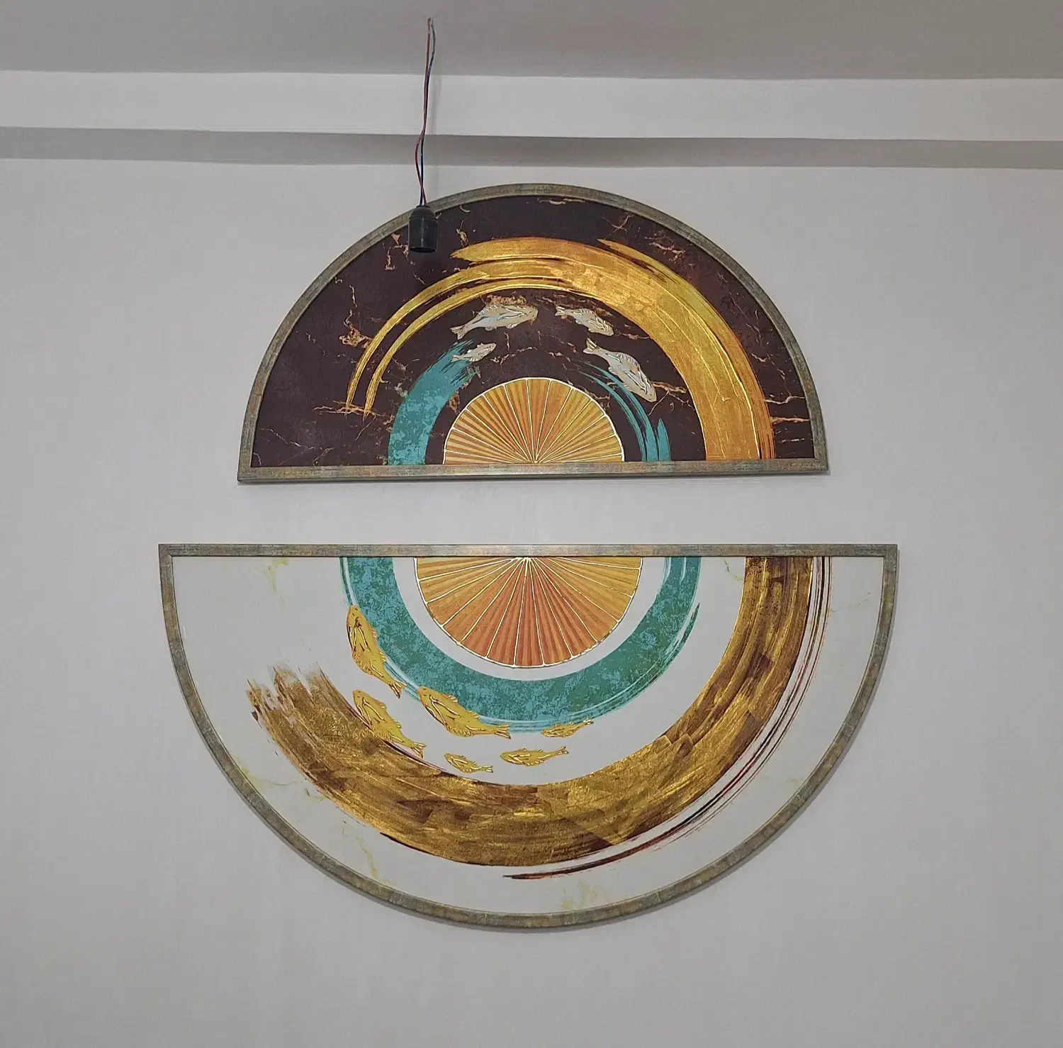 تابلو دو تیکه دکوراتیو|تابلو، نقاشی، عکس|بندرعباس, |دیوار