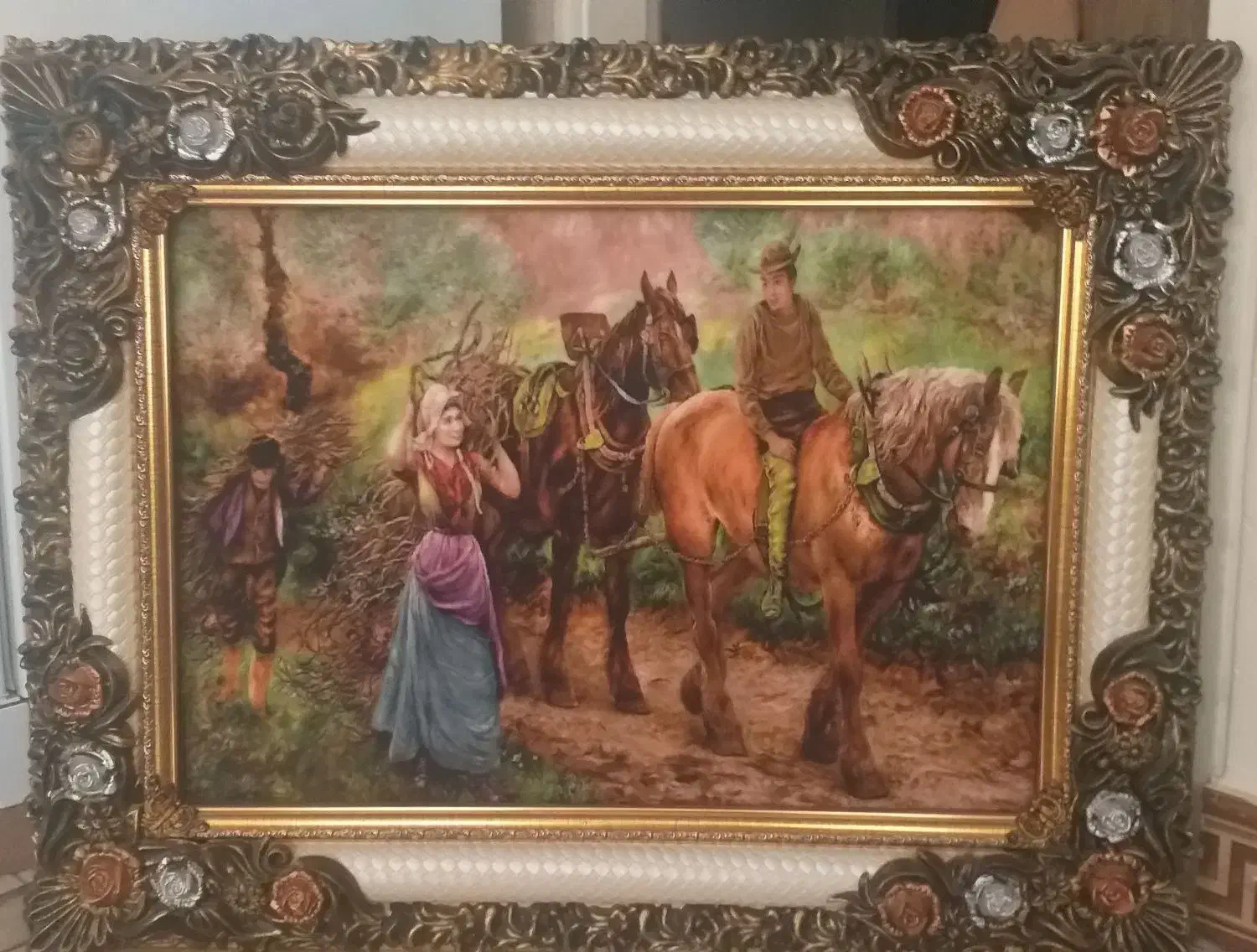 تابلوفرش|تابلو فرش|بروجرد, |دیوار