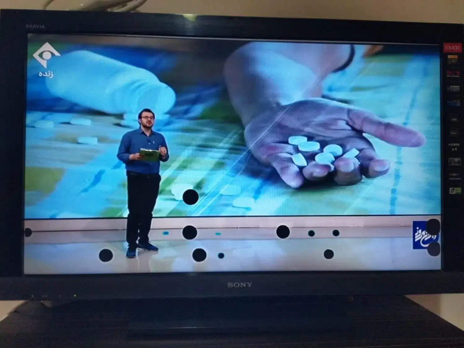 تلویزیون 40اینچ سونی|تلویزیون و پروژکتور|همدان, |دیوار