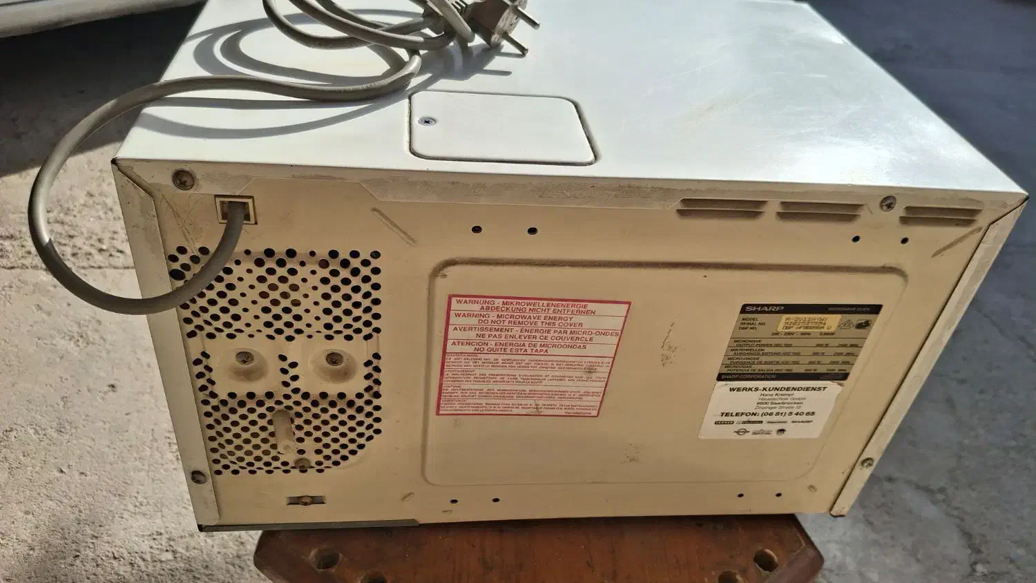 ماکروویو ماکروفر شارپ ژاپن|اجاق گاز و لوازم برقی پختوپز|کرج, کمالشهر|دیوار