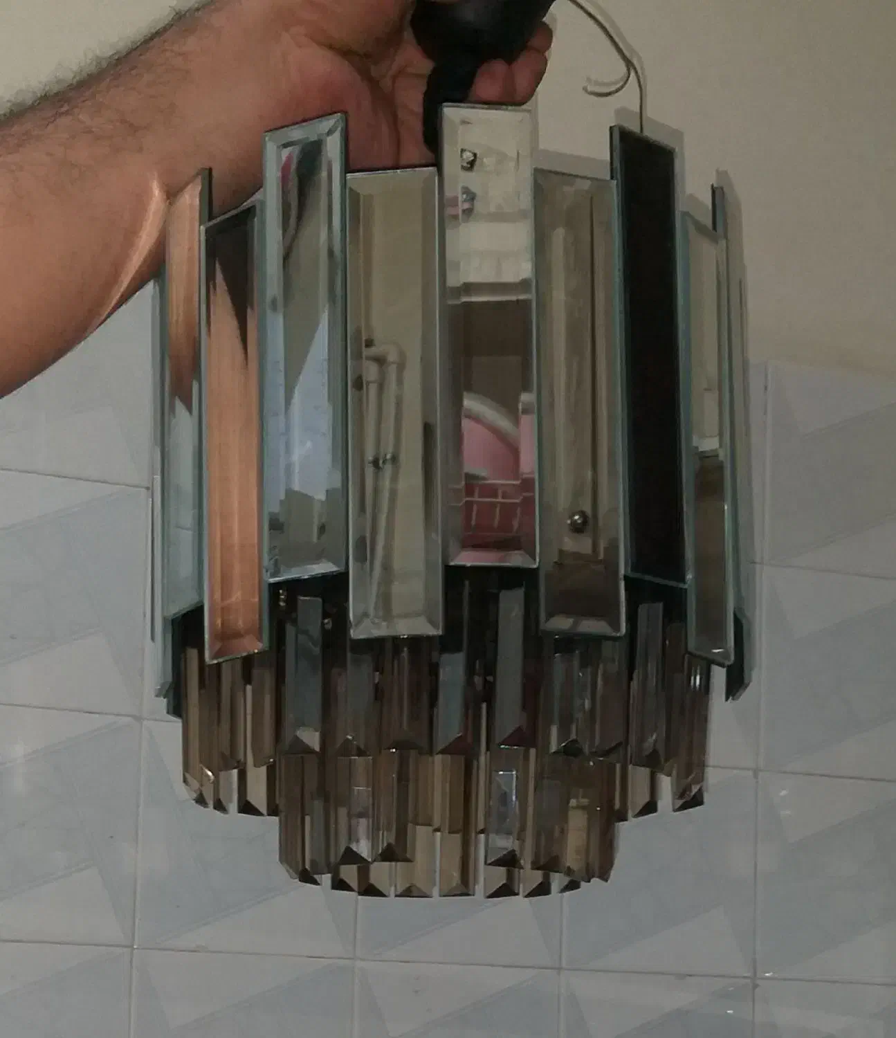 لوستر پیانوی|لوستر و چراغ آویز|ری, علایین|دیوار