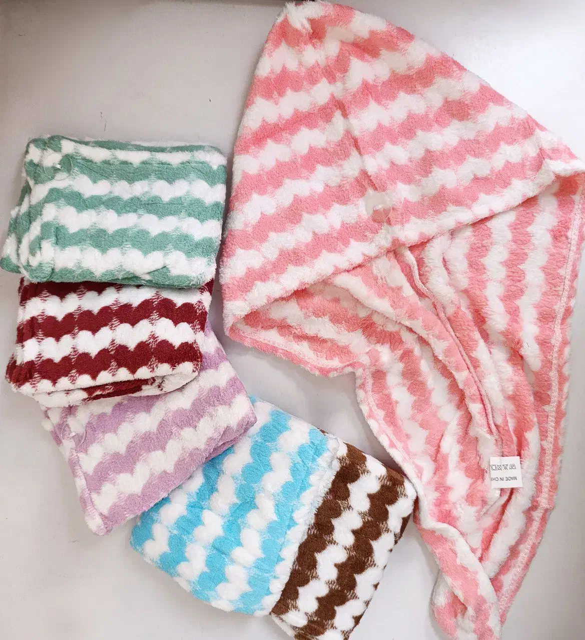 کلاه حمام (حوله سر) و حوله حمام|لوازم حمام|قم, پردیسان|دیوار