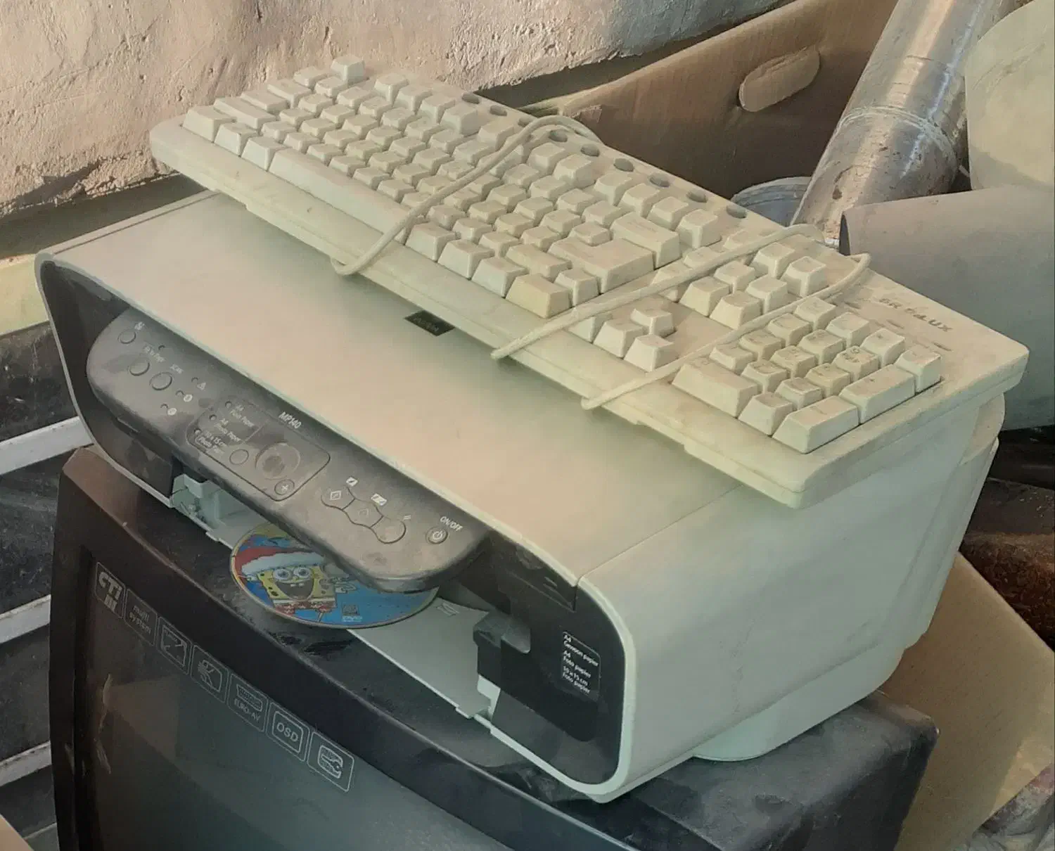 کیبرد و پرینتر|پرینتر، اسکنر، کپی، فکس|سمنان, |دیوار