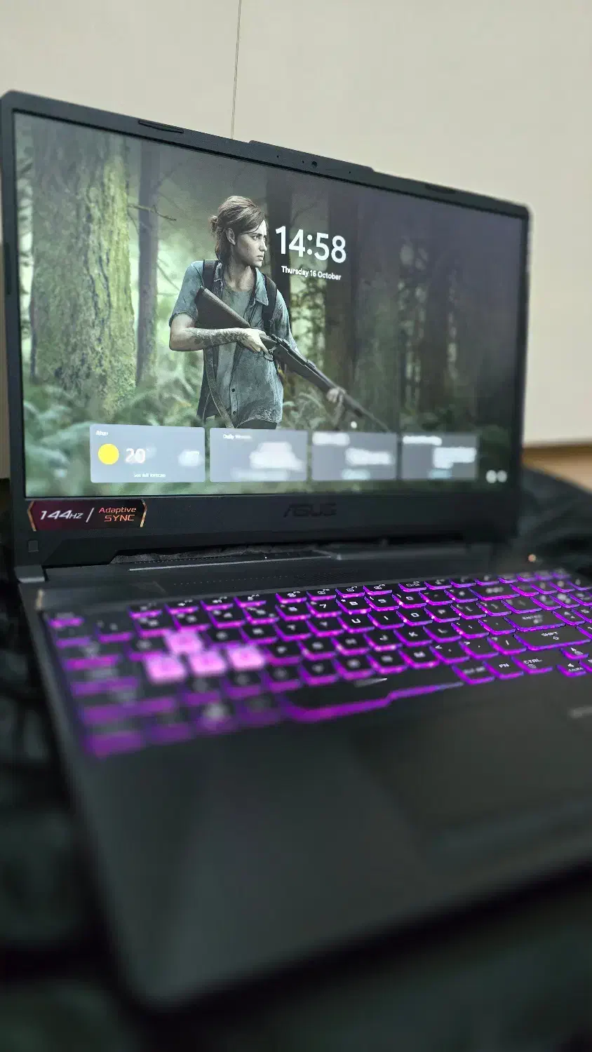 لپ تاپ گیمینگ Asus tuf gaming fx506hc|رایانه همراه|تبریز, |دیوار