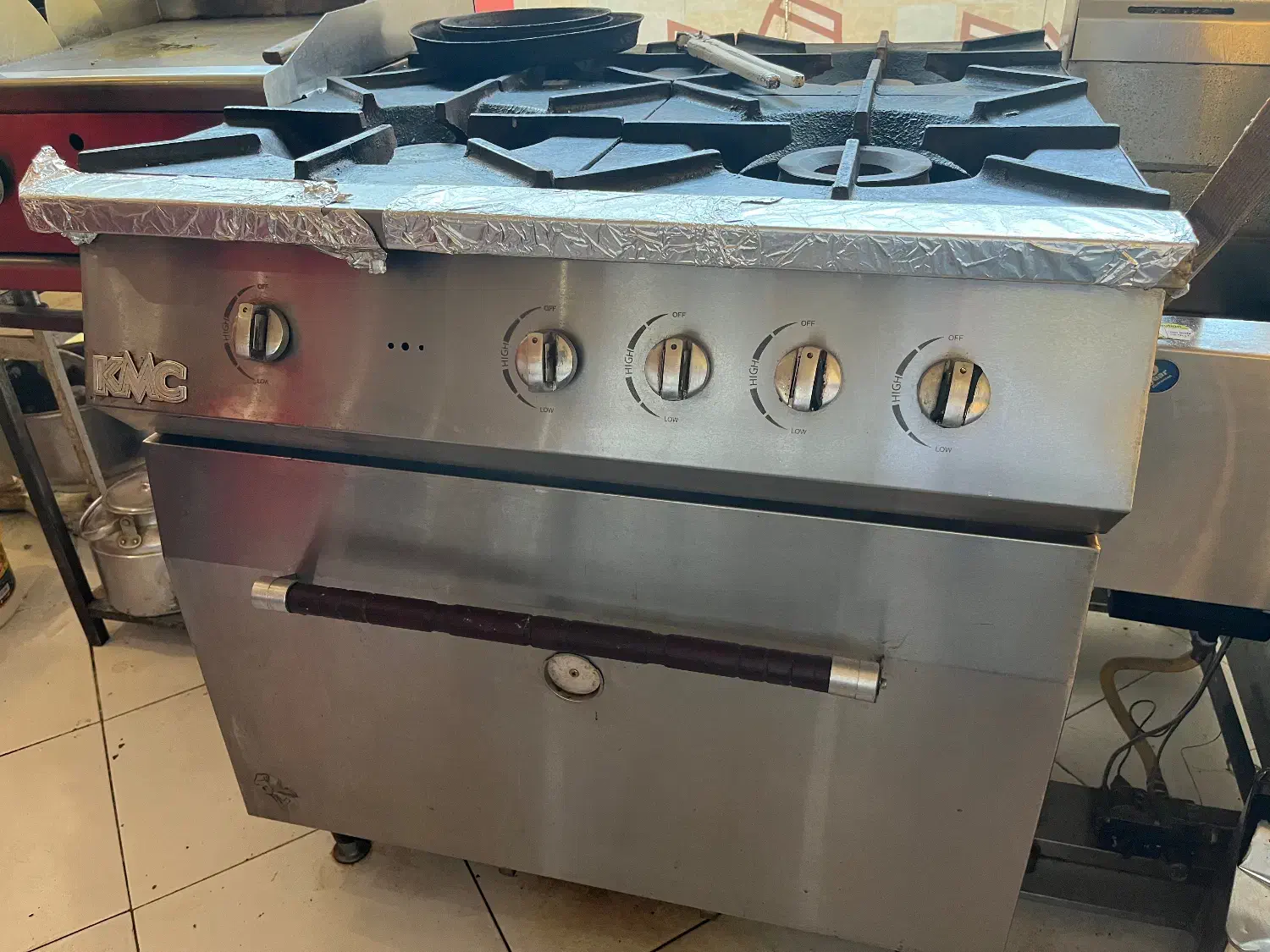 فروش فوری گاز چهارشعله و فر|اجاق گاز و لوازم برقی پختوپز|گنبد کاووس, |دیوار