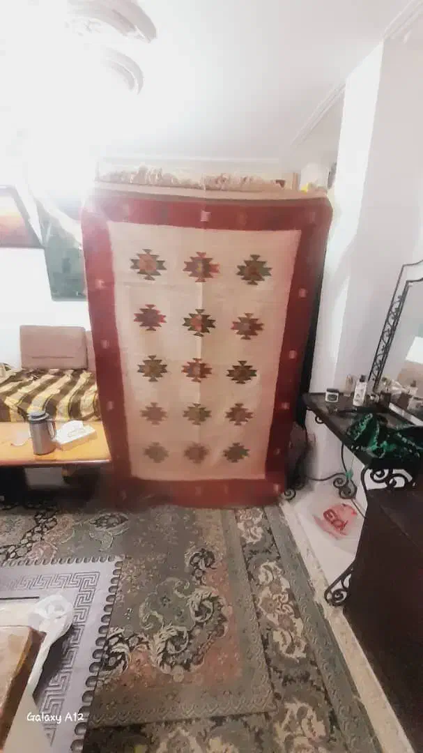 یک تخته گلیم دست بافت ا|گلیم، جاجیم، گبه|صدرا-فارس, فاز ۱|دیوار