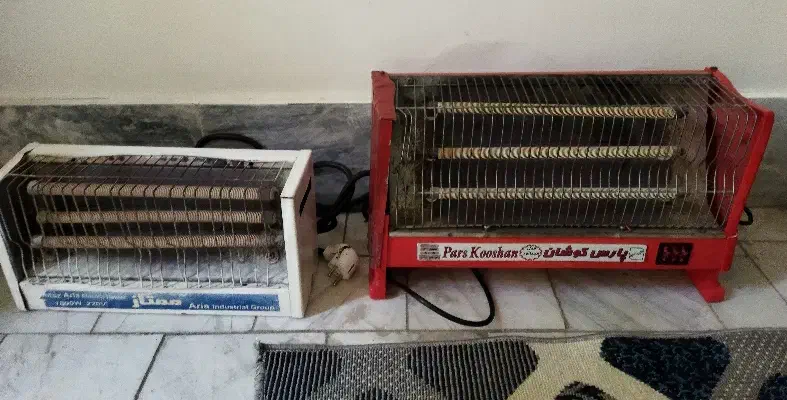 بخاری گازی و هیتر برقی بخاری برقی|بخاری، هیتر، شومینه|ساوه, |دیوار