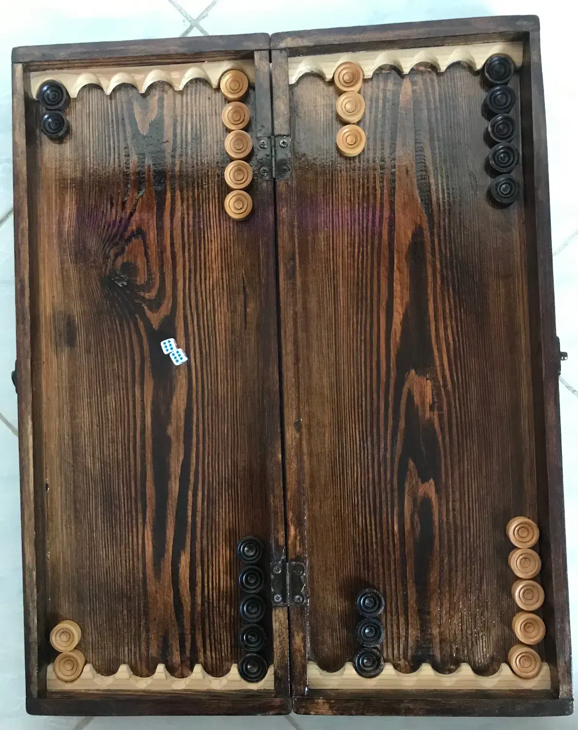 تخته نرد چوب گردو|اسباب‌‌بازی|رشت, فلسطین|دیوار