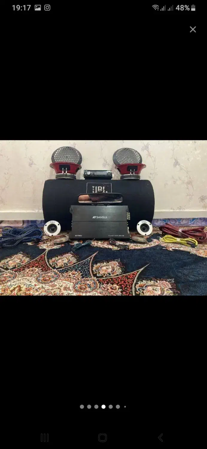 سیستم کامل ماشین|سیستم صوتی خانگی|قرچک, مهدیه|دیوار