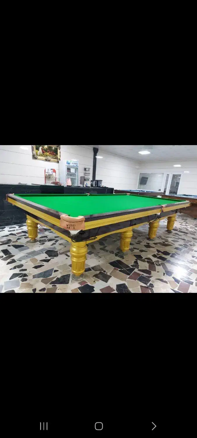 میز اسنوکر ۱۲ فوت خارجی|ورزش‌های توپی|ساری, |دیوار