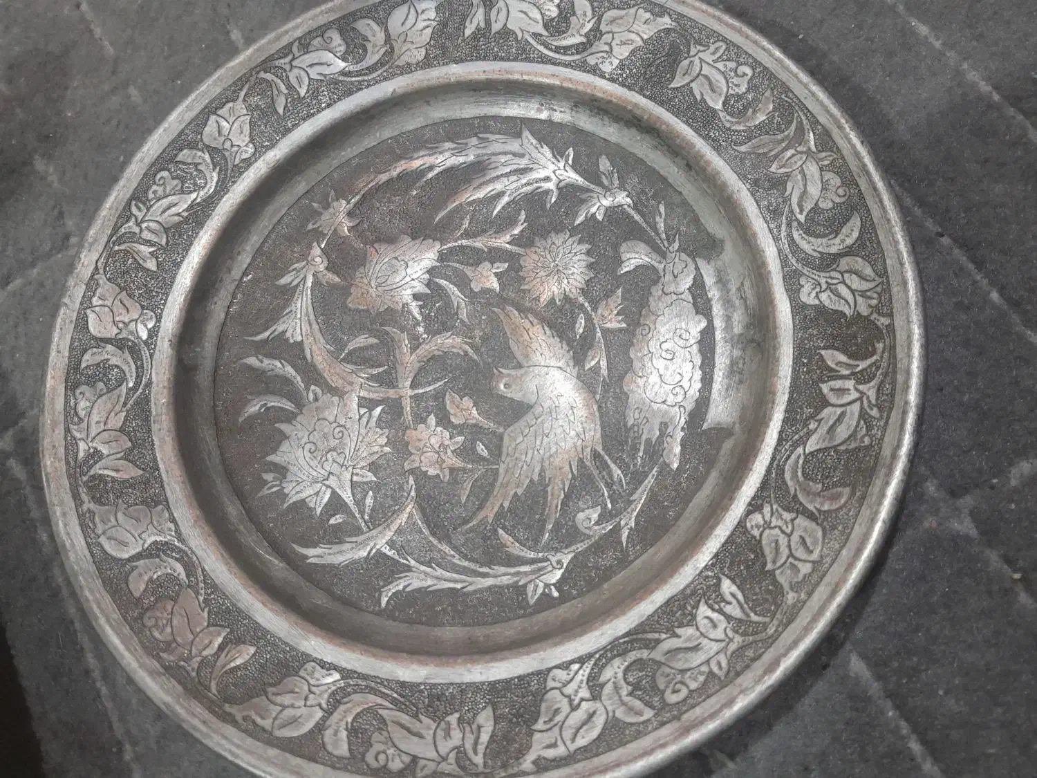 قلیون و کاسه مسی قلم خورده|صنایع دستی و سایر لوازم تزئینی|جعفرآباد, |دیوار