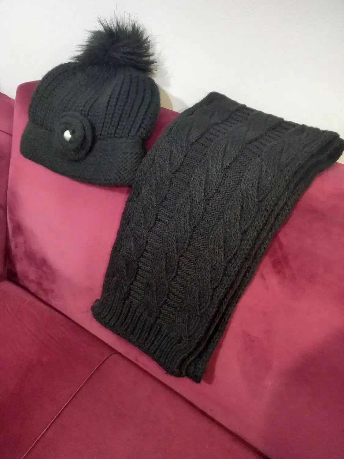 شال و کلاه مشکی|کیف، کفش، کمربند|فردیس, فردیس|دیوار