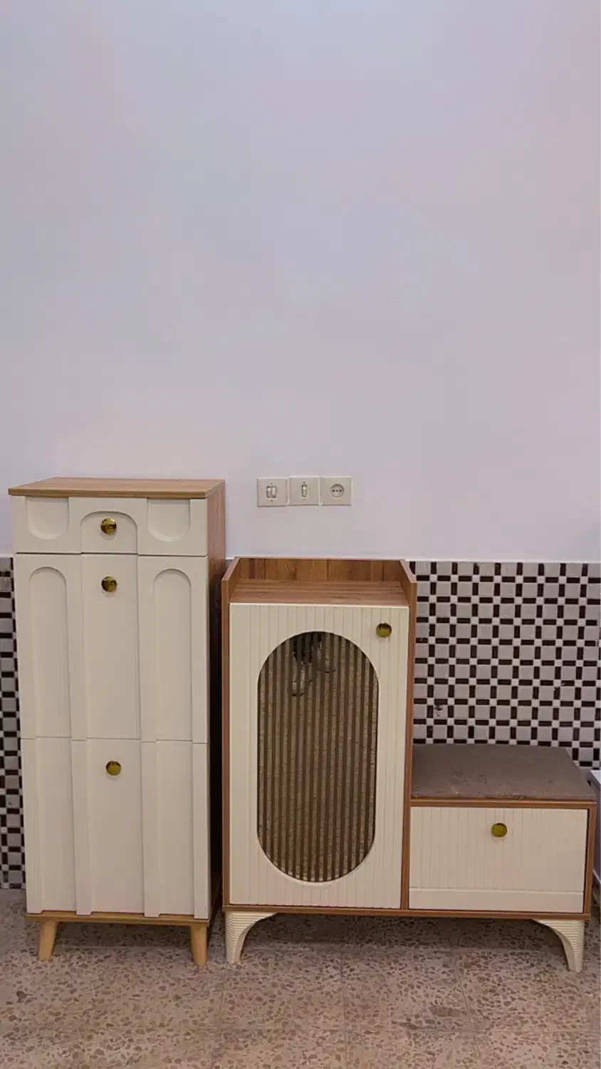 جاکفشی.جا کفشی ،دراور طرح ثنا|جاکفشی، کمد، دراور|تبریز, |دیوار