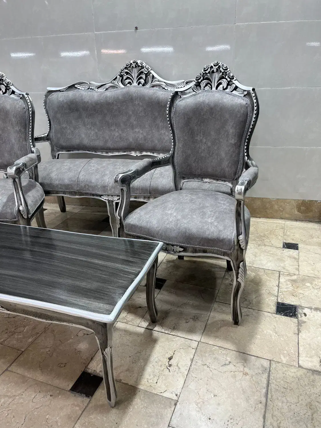 مبلمان سلطنتی چوب راش|مبلمان خانگی و میز عسلی|تهران, نازی‌آباد|دیوار