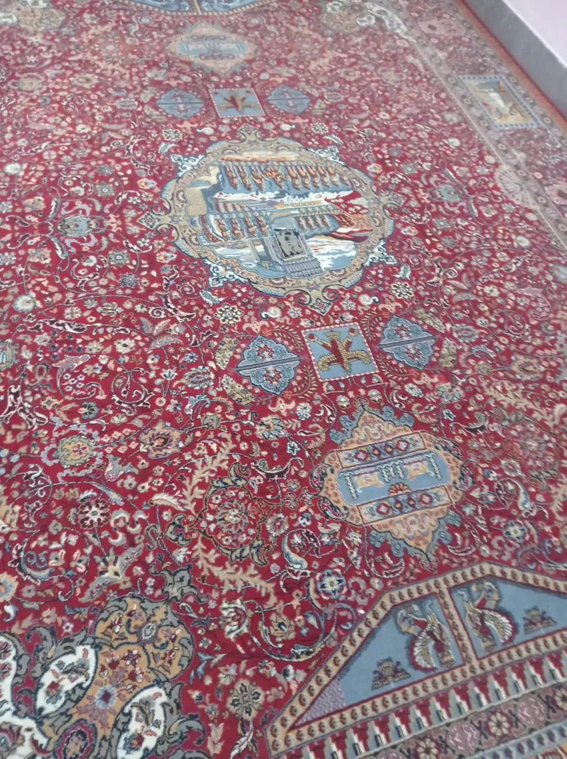 فرش 12متری|فرش|کازرون, |دیوار