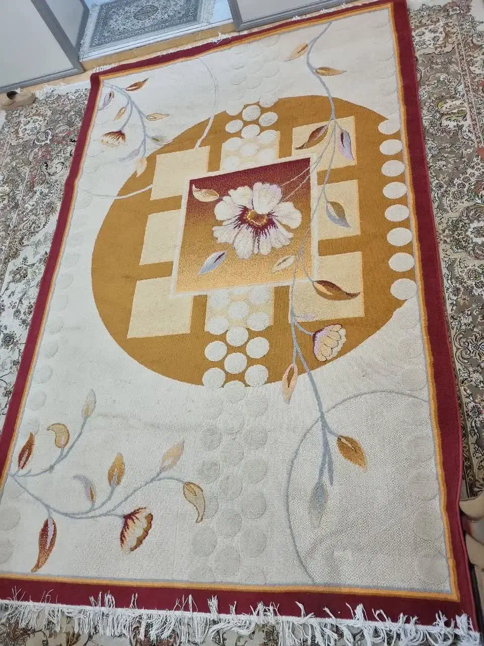 گلیم فرش سالم در حد نو|فرش|قم, زنبیل آباد|دیوار