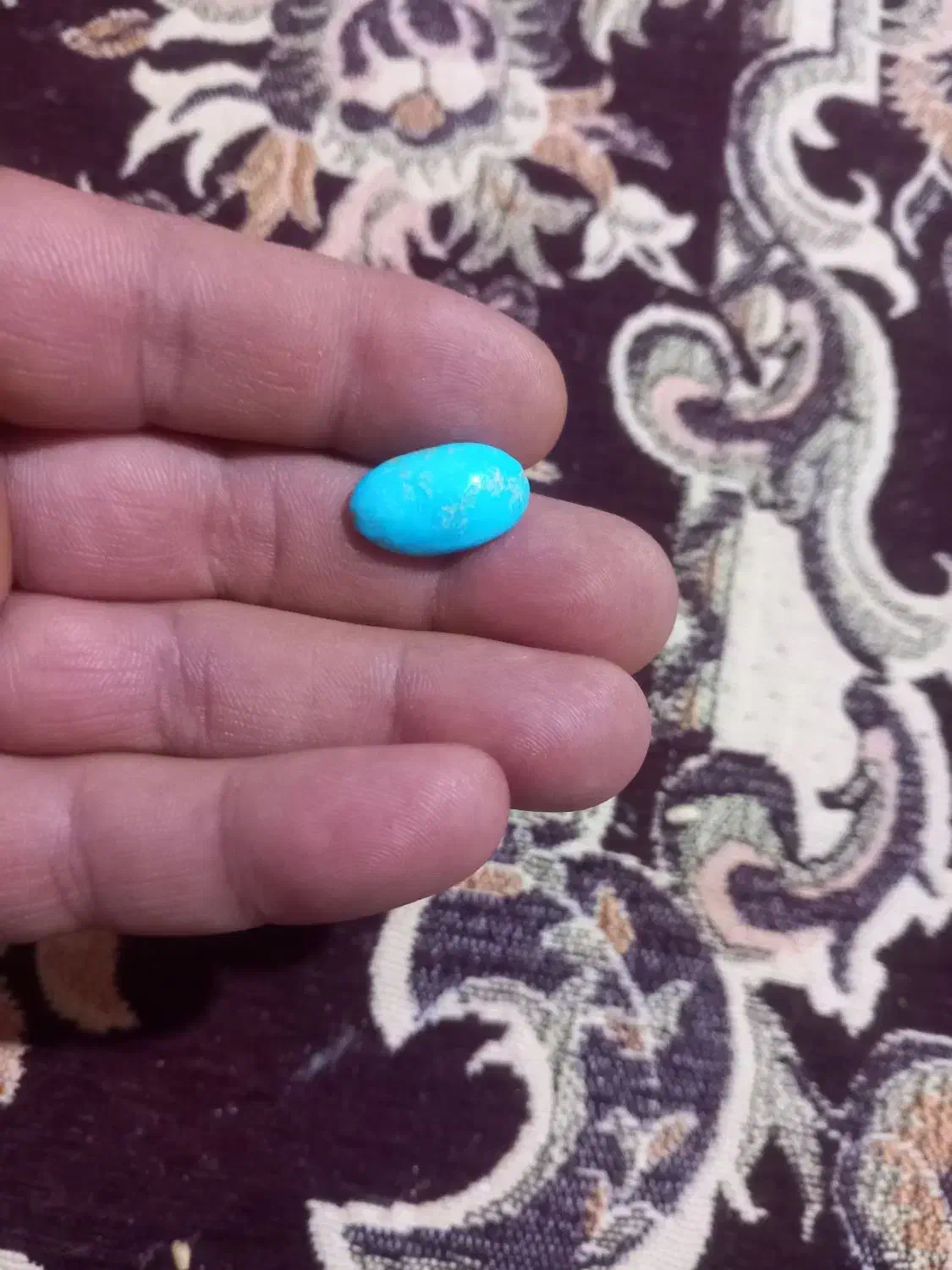 انگشتر فیروزه طبیعی مغز سنگ عقیق زمرد یاقوت|جواهرات|مشهد, خلق آباد سفلی|دیوار