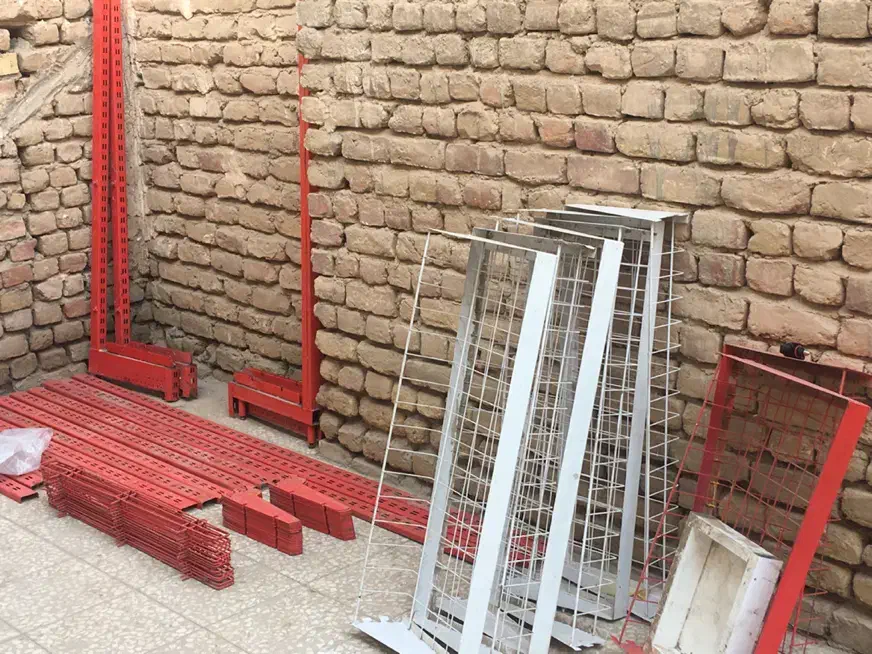 قفسه فلزی کارکرده|فروشگاه و مغازه|کاشان, بازار کاشان|دیوار