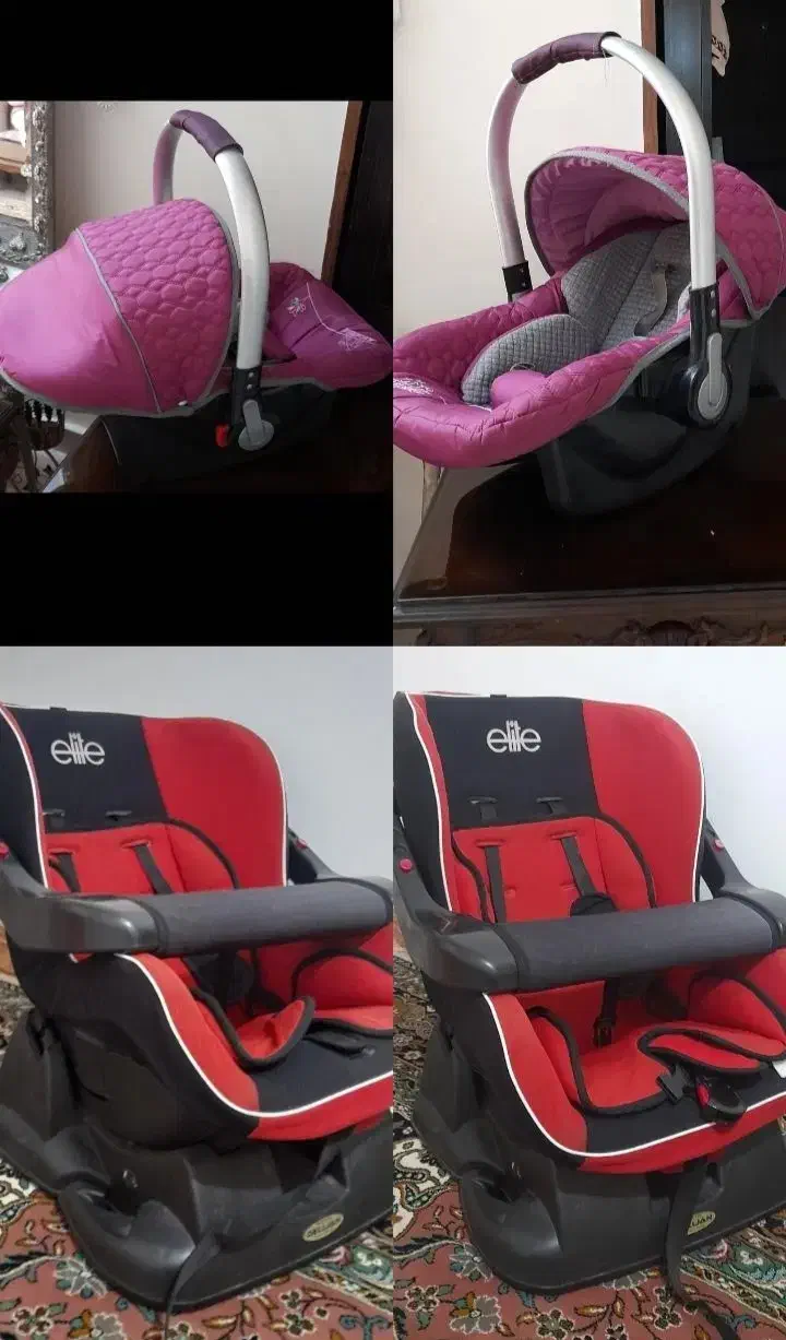 صندلی ماشین کریر|کالسکه و لوازم جانبی|قزوین, |دیوار