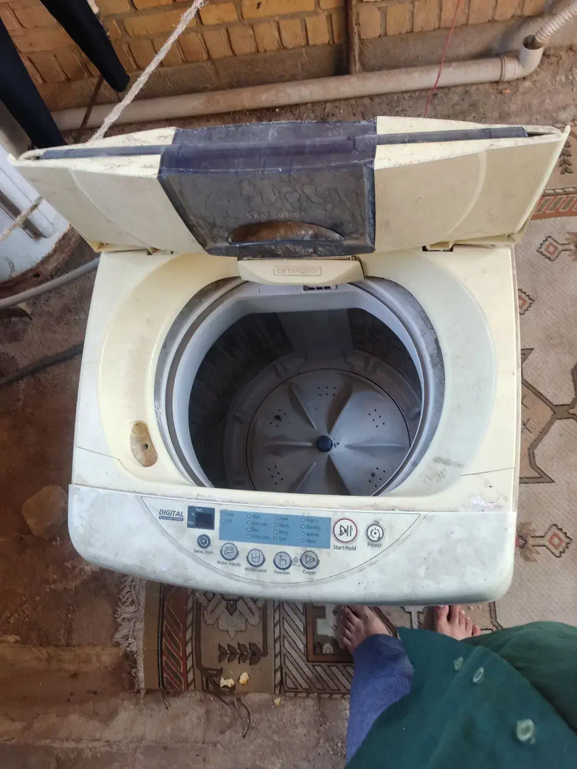 ماشین لباس شویی 6 کیلیویی سامسونگ|ماشین لباسشویی و خشک‌کن لباس|قم, مسجد امام حسن|دیوار