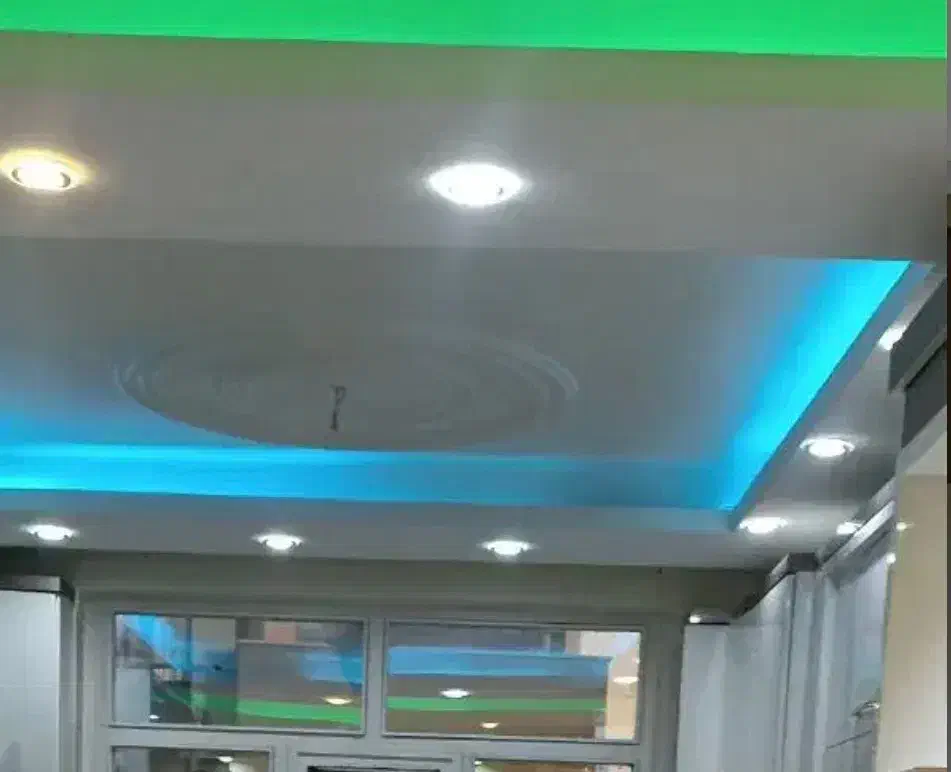 ریسه نوری ال ای دی رنگ ابی و سبز|ریسه و چراغ تزئینی|تهران, قاسمآباد|دیوار