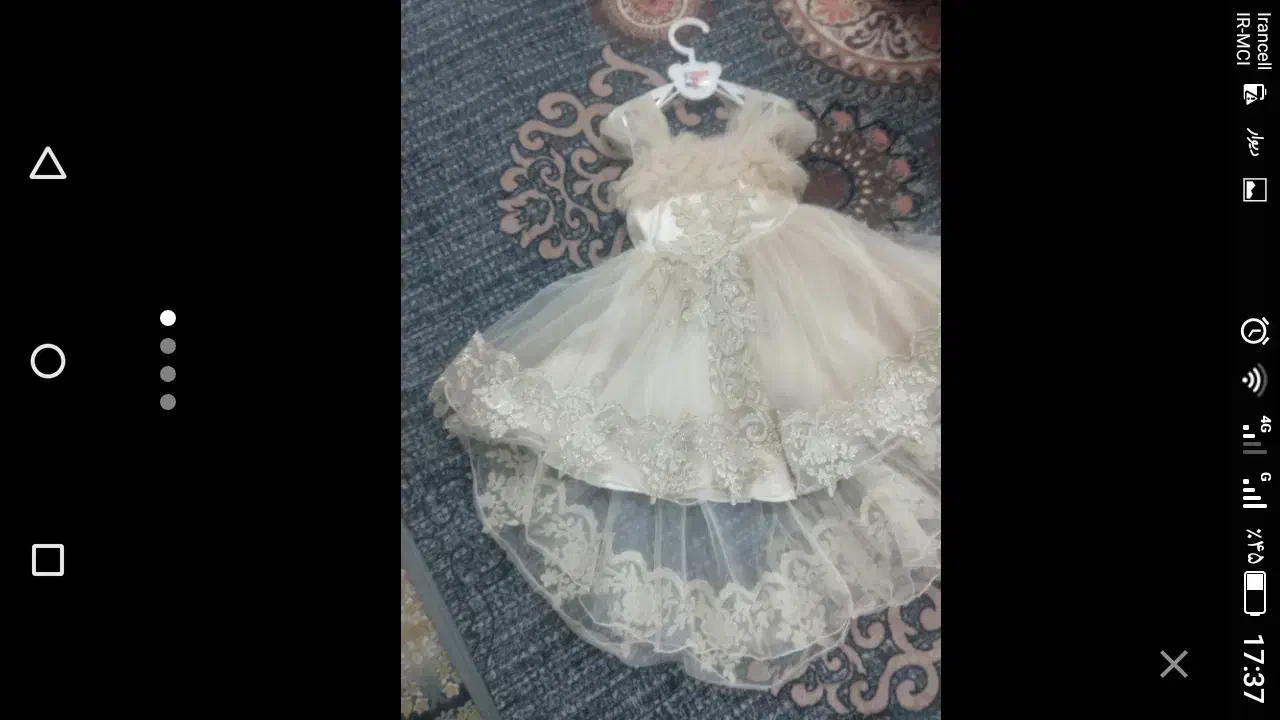 لباس عروس بچگانه|کفش و لباس بچه|ساری, |دیوار