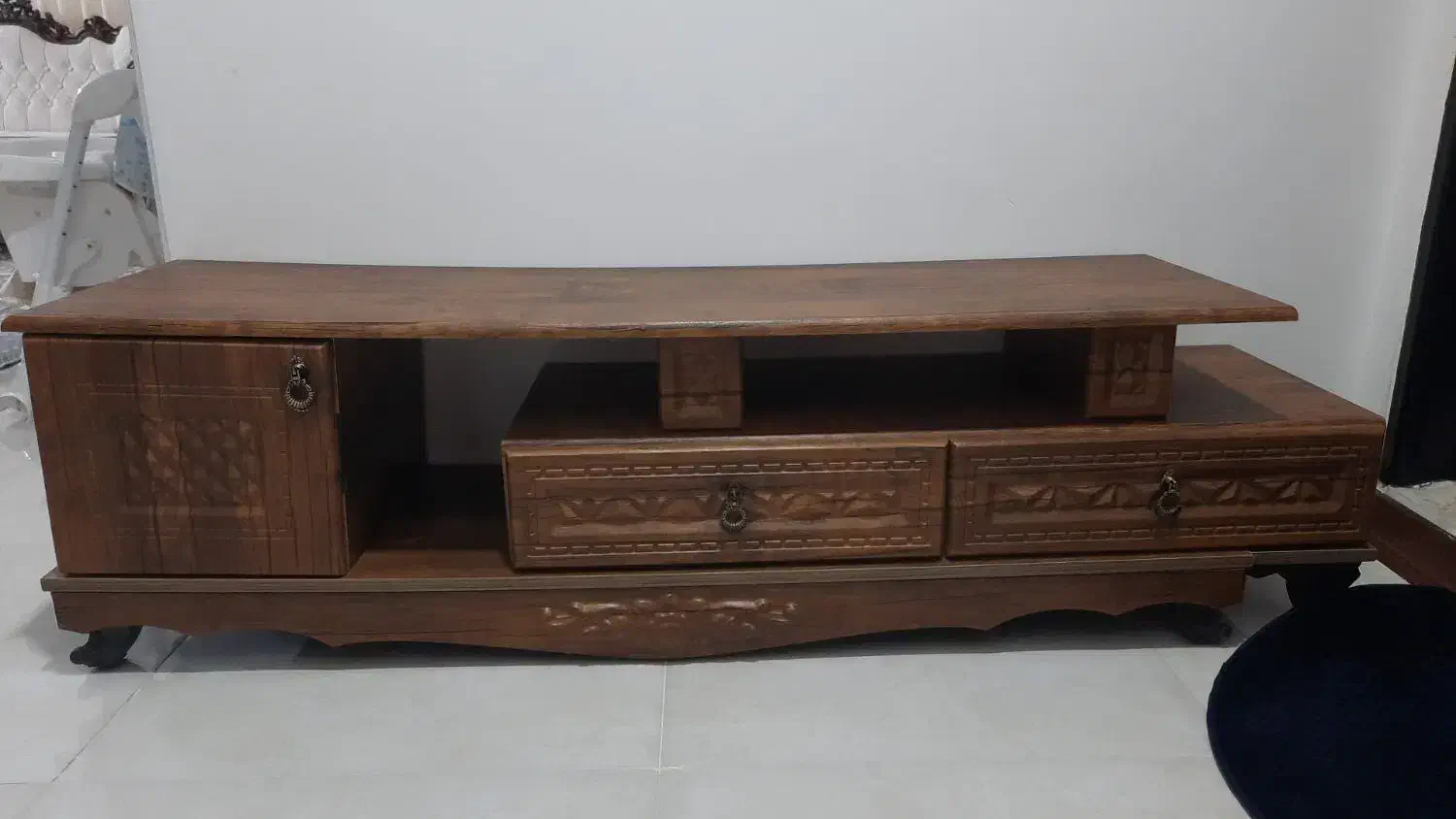 میز تلویزیون دو تکه|میز تلویزیون|قم, پردیسان|دیوار