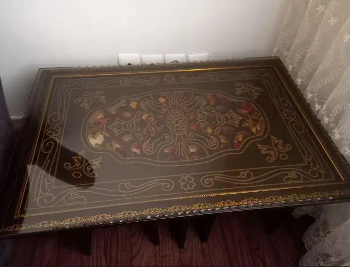 جلو مبلی و میز عسلی|مبلمان خانگی و میز عسلی|خلخال, |دیوار