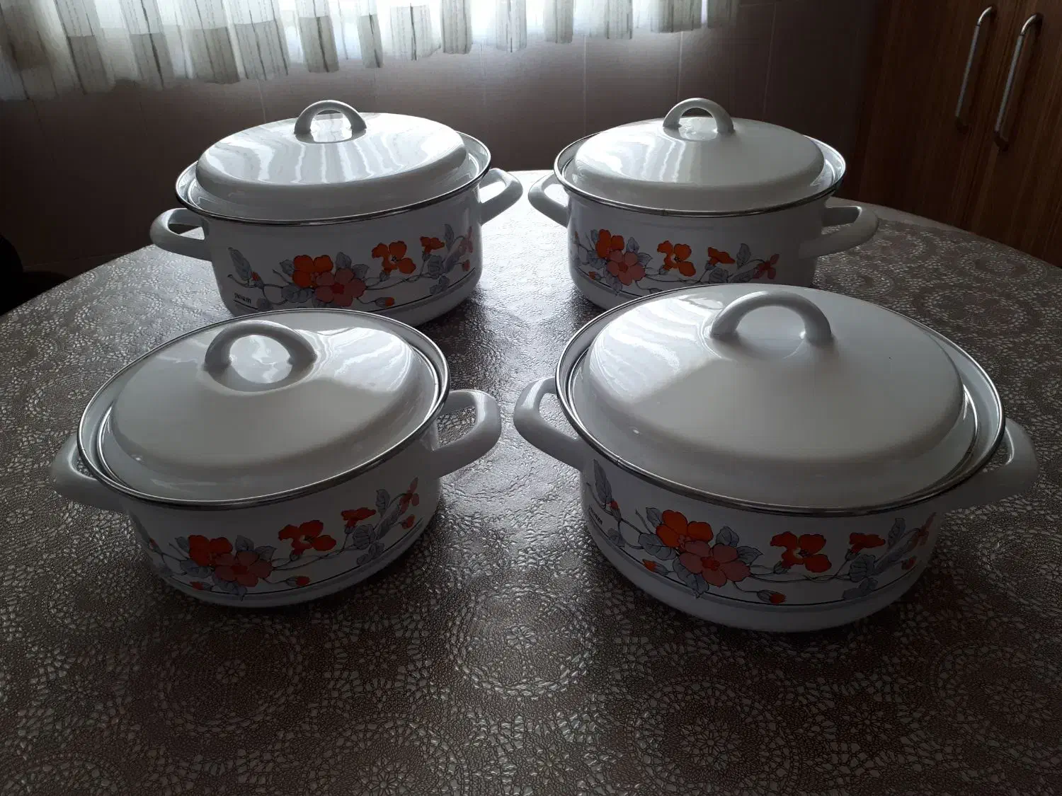 ست قابلمه لعابی|ظروف پخت‌وپز|قزوین, |دیوار