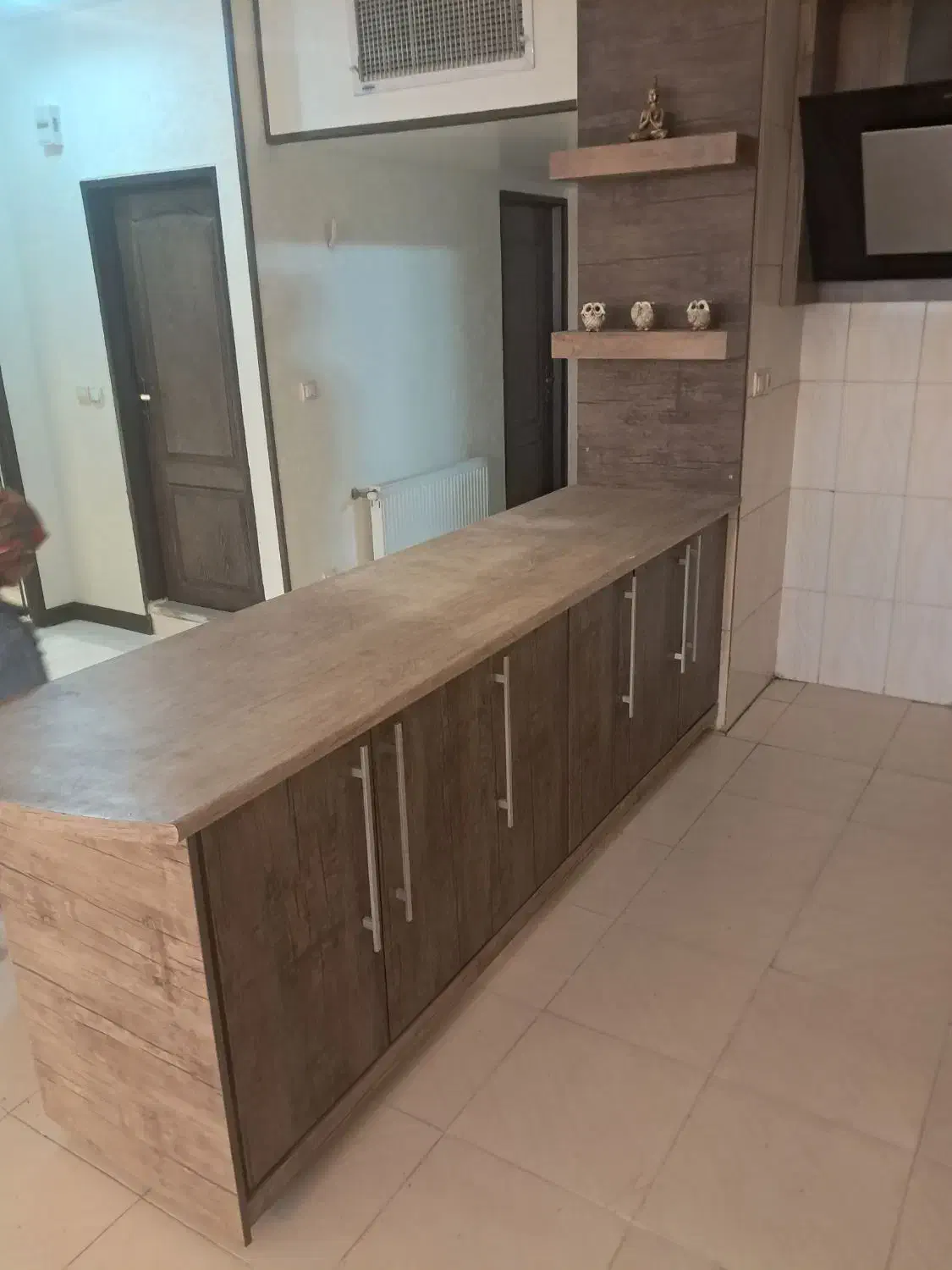 کابینت آشپزخانه باهوش وسینک|مصالح و تجهیزات ساختمان|فولادشهر, مسکن مهر فولادشهر|دیوار