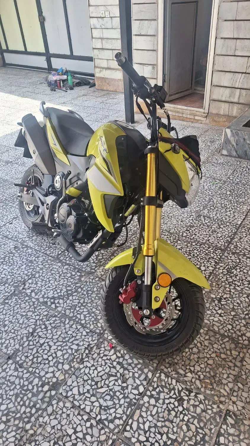 موتور مینی آشیل ۱۵۰|موتورسیکلت|پاسارگاد, |دیوار