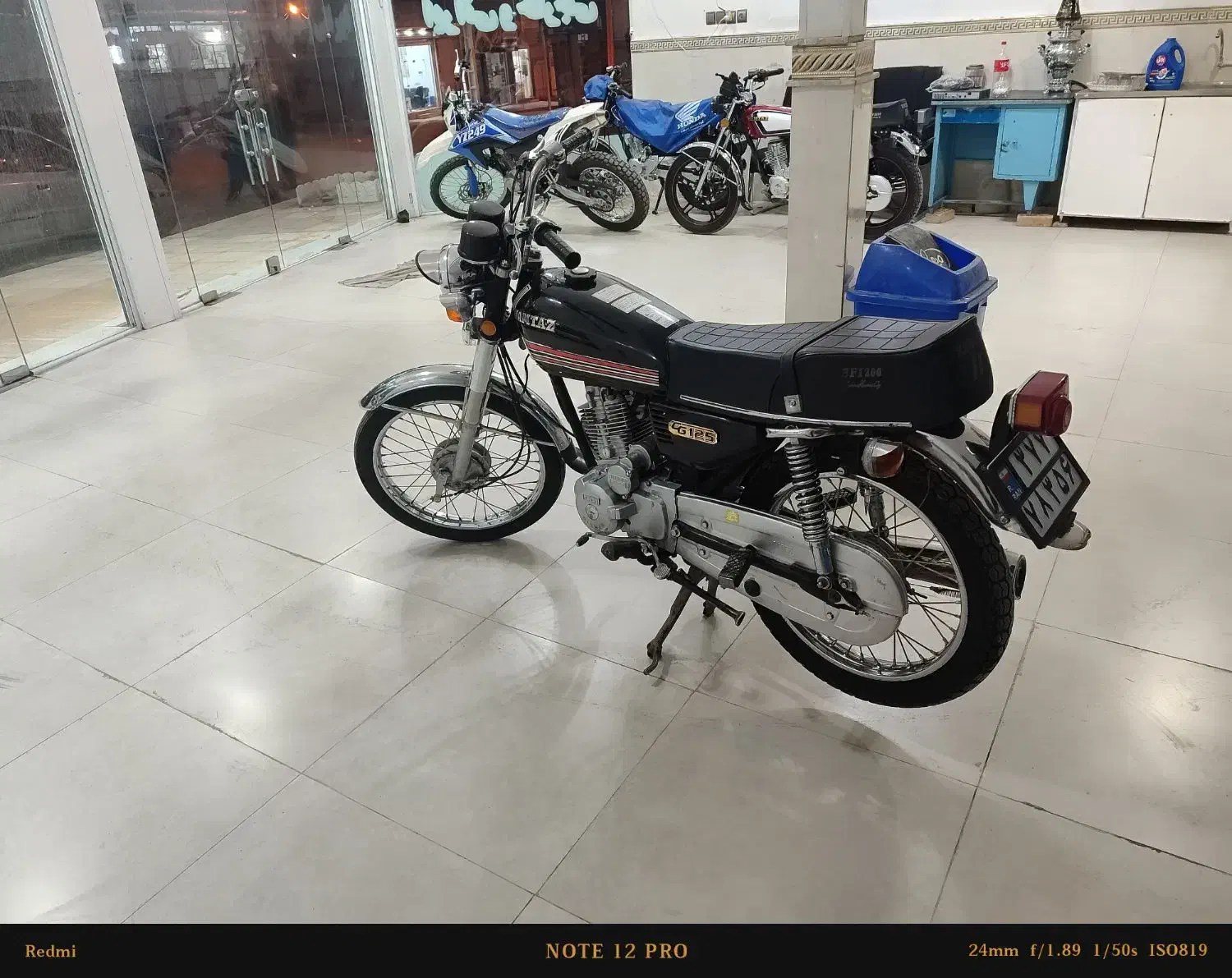 موتور 125استارتی|موتورسیکلت|تکاب, |دیوار