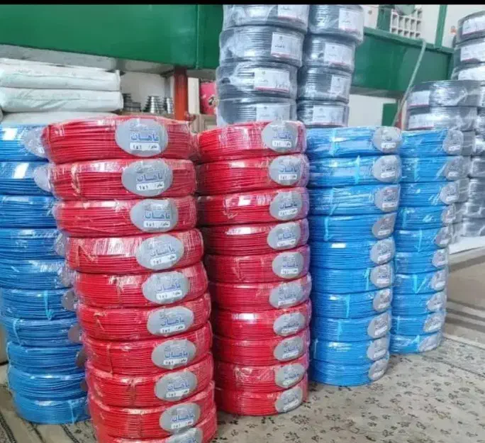 سیم برق کابل برق ماهان مستقیم دفترکارخانه بافاکتور|مصالح و تجهیزات ساختمان|اصفهان, قلعه طبره|دیوار