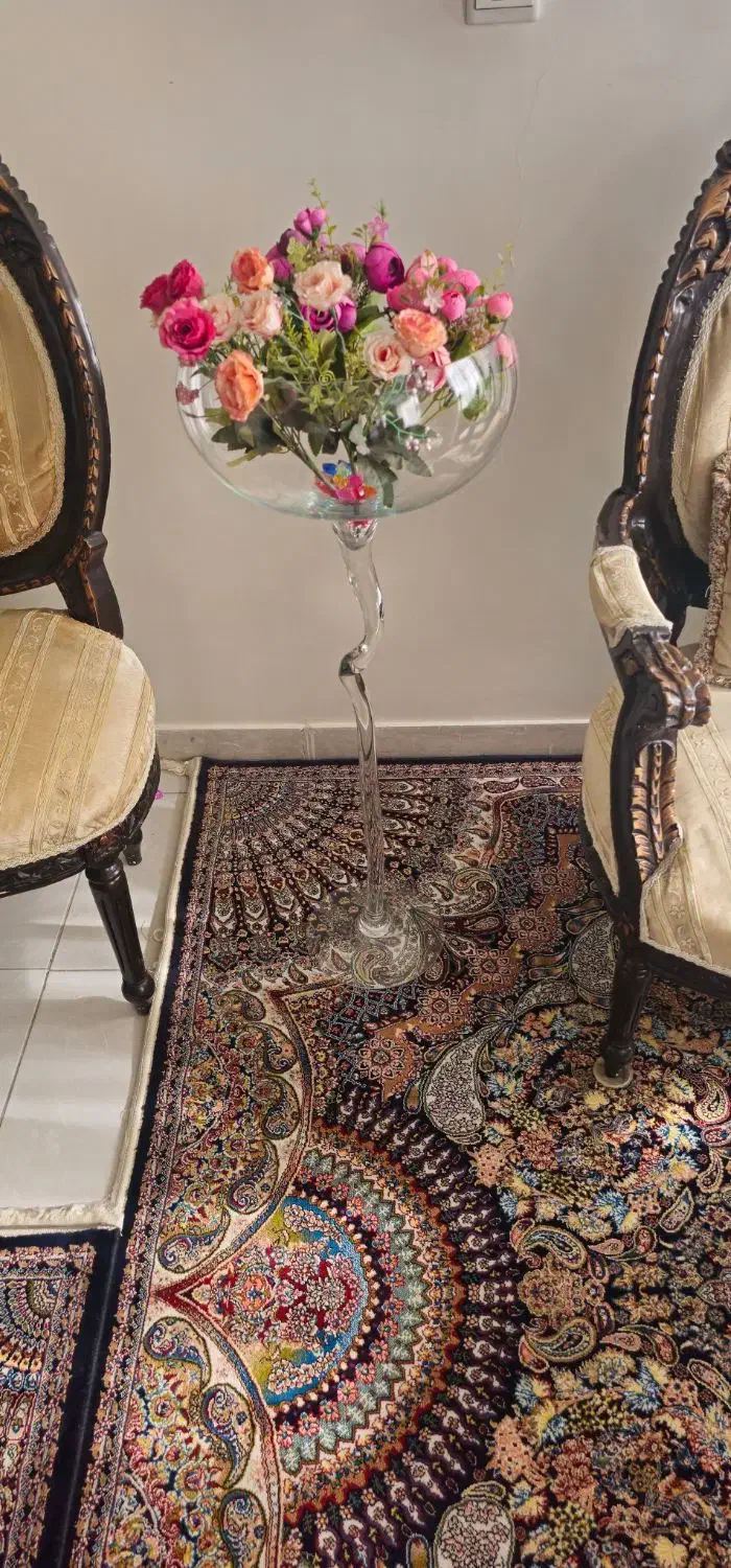 گلدان شیشه ای|گل مصنوعی|تهران, تهرانسر مرکزی|دیوار