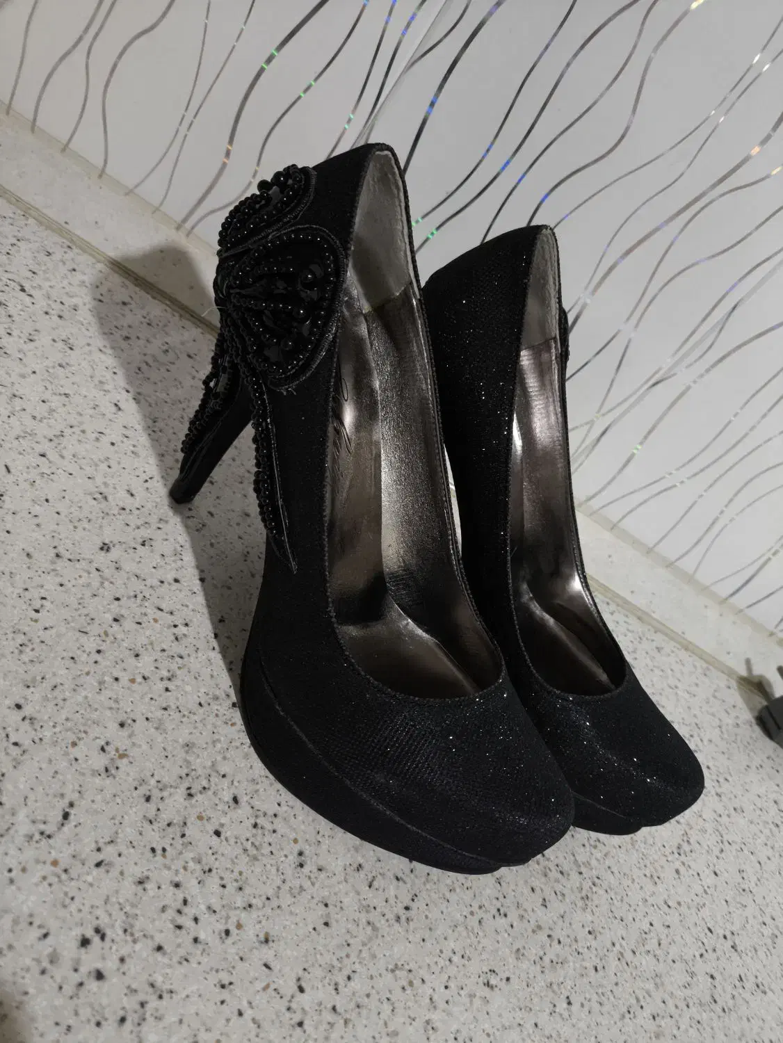 کفش مجلسی نو|کیف، کفش، کمربند|خوی, |دیوار