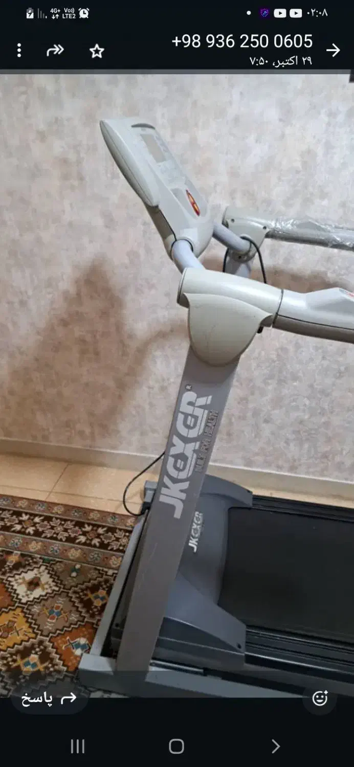 فروش تردمیلJkEXER|تجهیزات ورزشی|محمدشهر, محمدشهر|دیوار