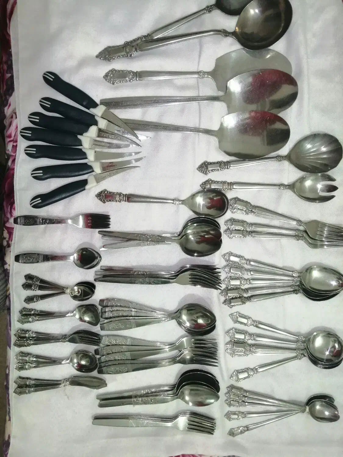 چینی،پیرکس،قاشق چنگال ،فنجان ،دیس برنجی|ظروف سرو و پذیرایی|شیراز, رکن‌آباد|دیوار