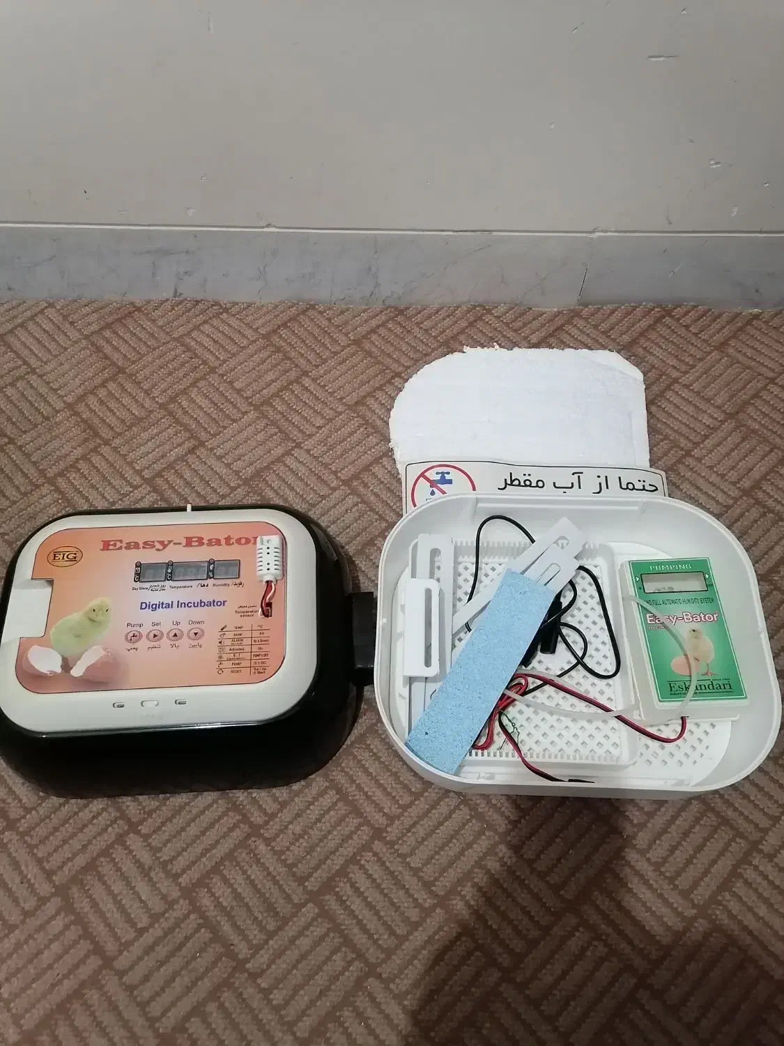 دستگاه جوجه کشی ایزی باتور 6 نو 12 تایی|لوازم جانبی حیوانات|اصفهان, بوستان ناژوان|دیوار