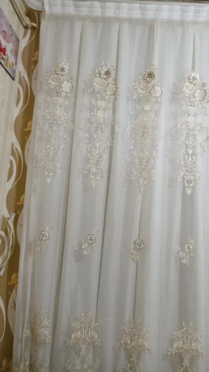 پرده درحد نو 1و80|پرده، رانر، رومیزی|تبریز, |دیوار