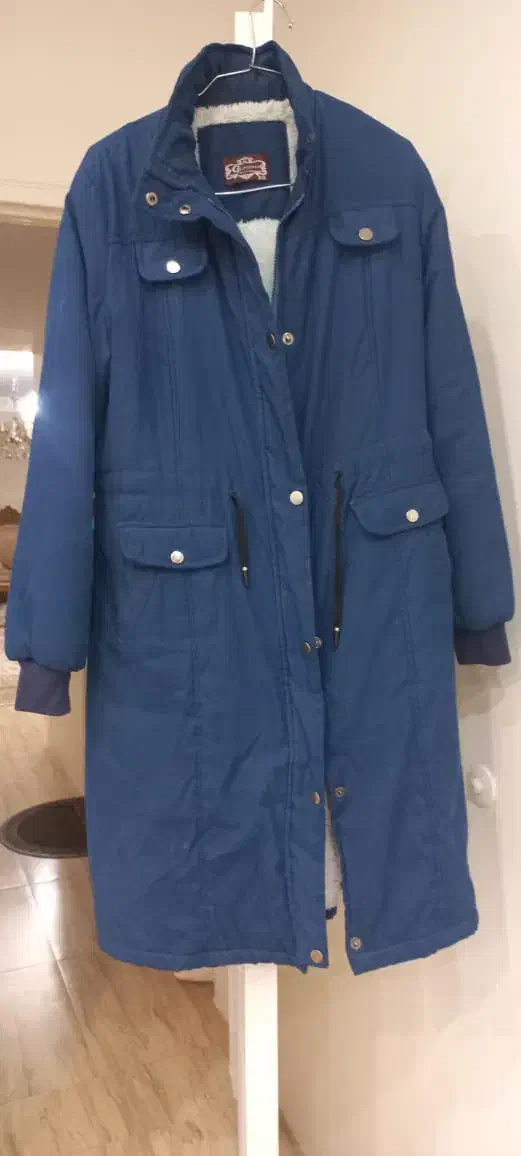 کاپشن آبی آسمانی تو کرک|لباس|محمدشهر, محمدشهر|دیوار