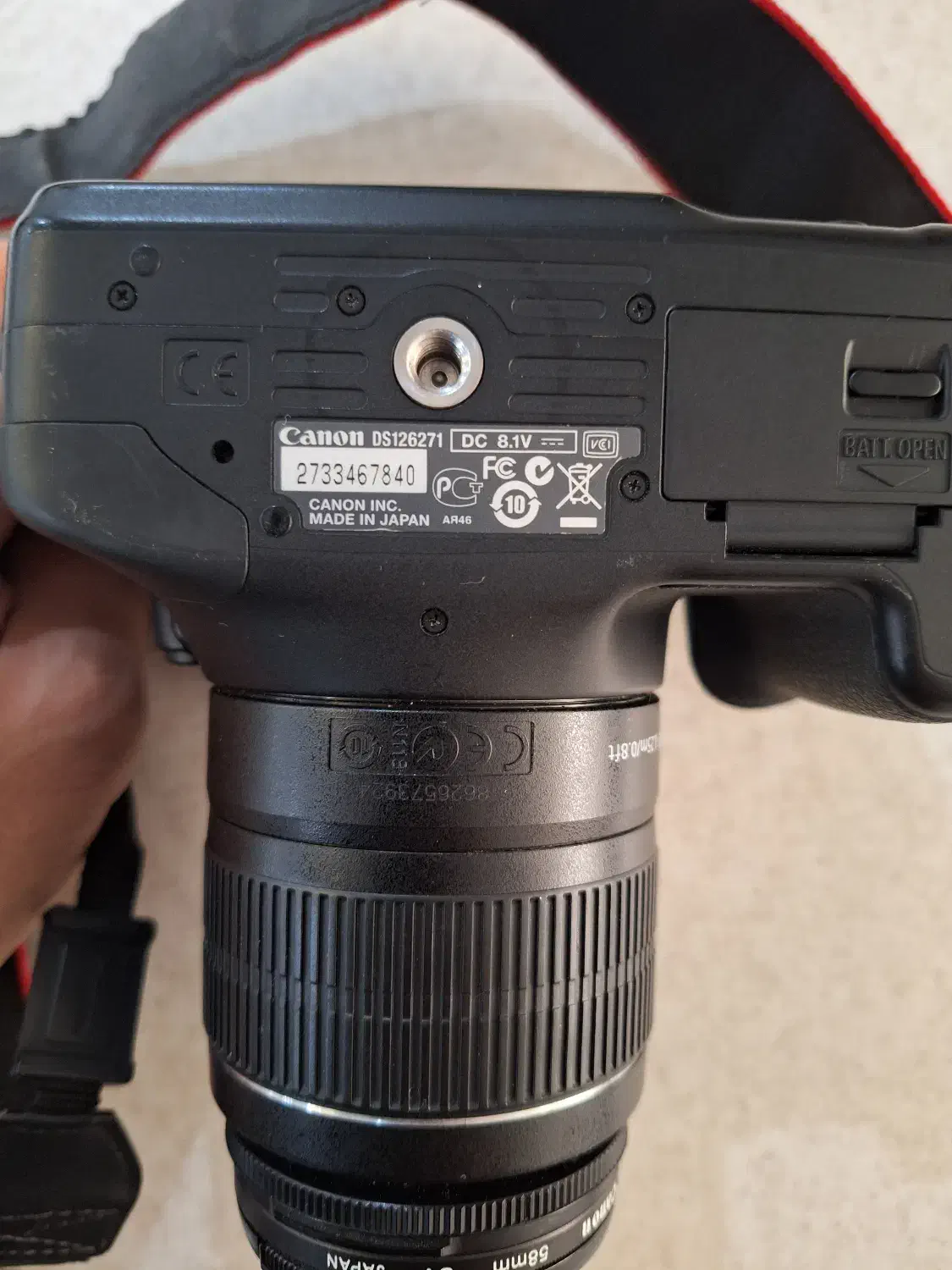 دوربین Canon 550 D|دوربین عکاسی و فیلم‌برداری|تهران, نیروی دریایی|دیوار