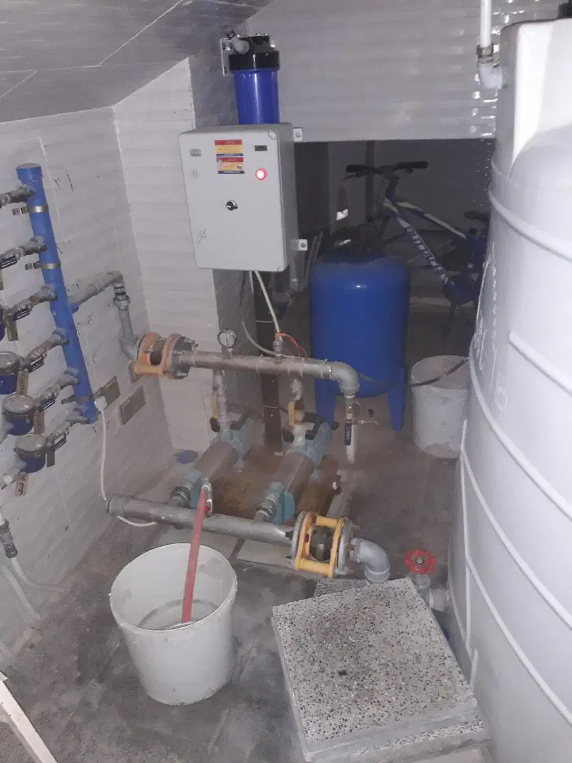 لوله کش آب وفاضلاب نصب پمپ اتوماتیک منبع تصفیه آب|خدمات پیشه و مهارت|بوشهر, |دیوار