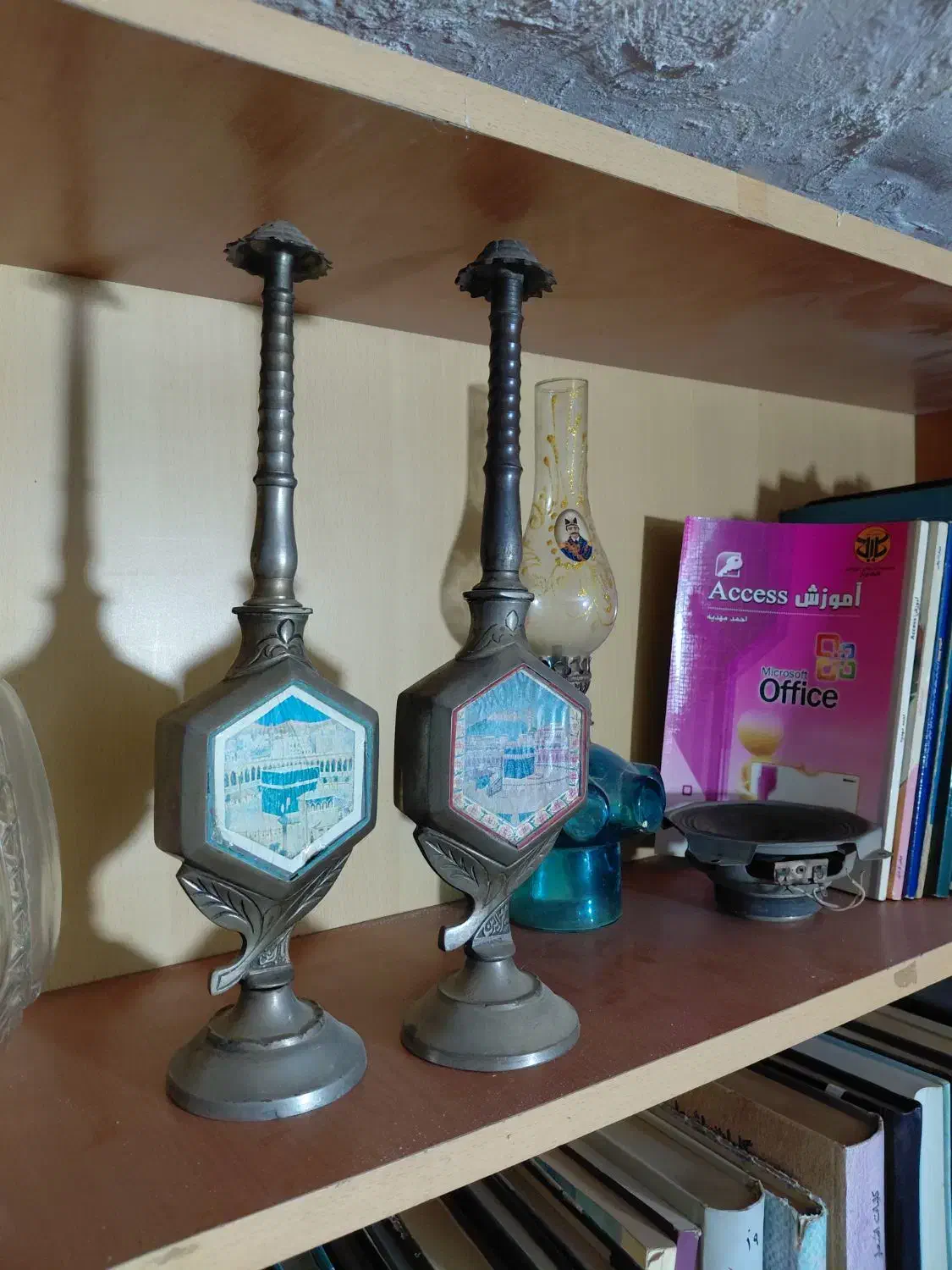 گلابپاس سه تیکه قدیمی عتیقه|کلکسیون اشیاء عتیقه|قم, تعویض پلاک|دیوار