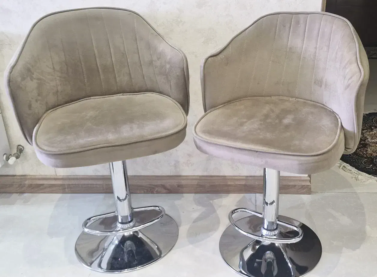 صندلی اپن و جزیره جکدار|میز و صندلی غذاخوری|فولادشهر, C4|دیوار