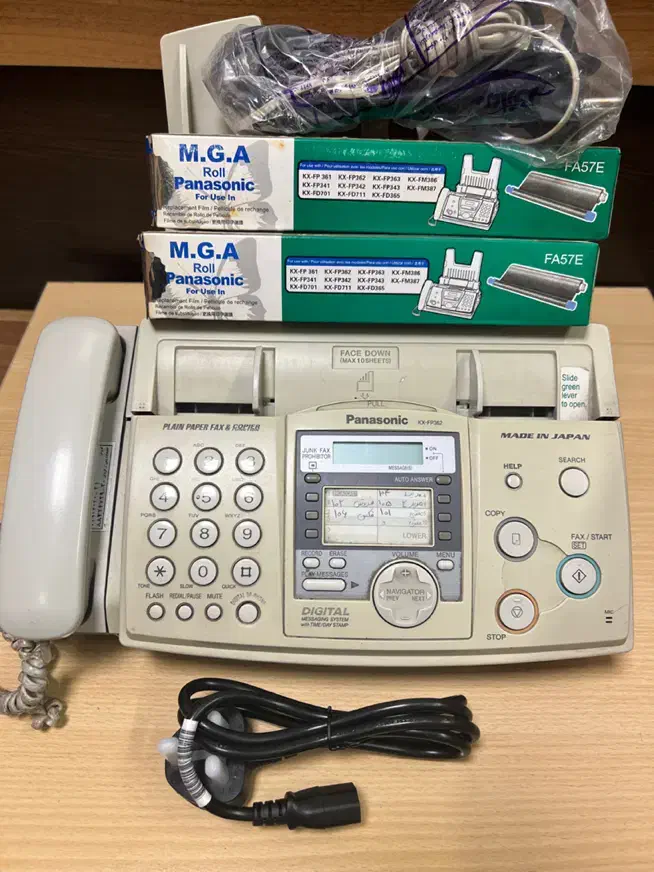 تلفن پاناسونیک اصل ژاپن مدل kx-fp342پرفراژ چک نیپو|پرینتر، اسکنر، کپی، فکس|تهران, سهروردی|دیوار