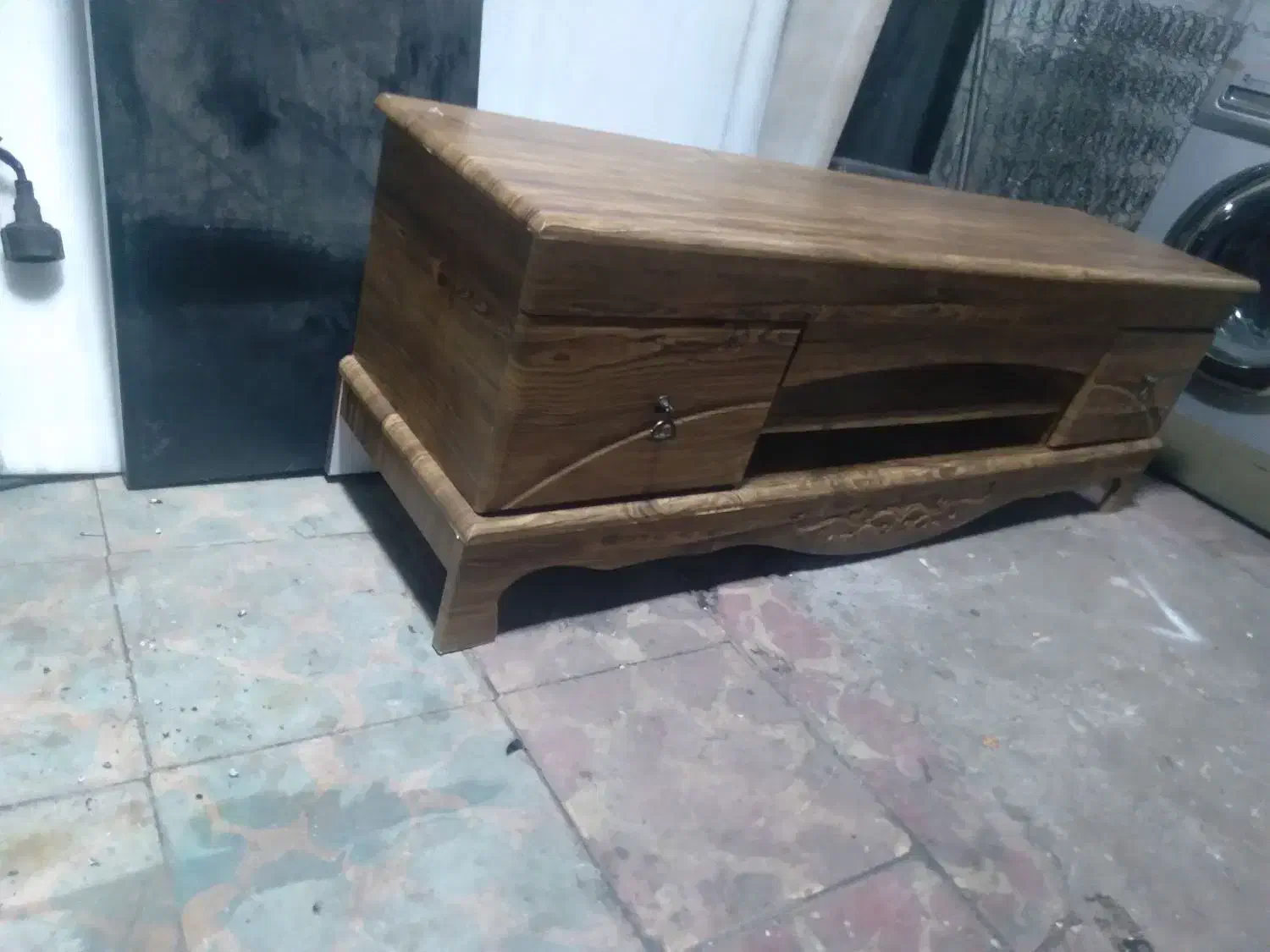 میزتلوزیون چوبی|میز تلویزیون|مشگین شهر, |دیوار