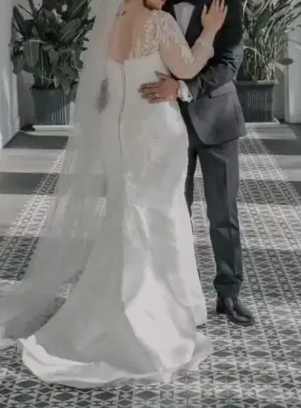 لباس عروس دو دامنه سایز ۴۴،۴۲|لباس|ری, دیلمان|دیوار