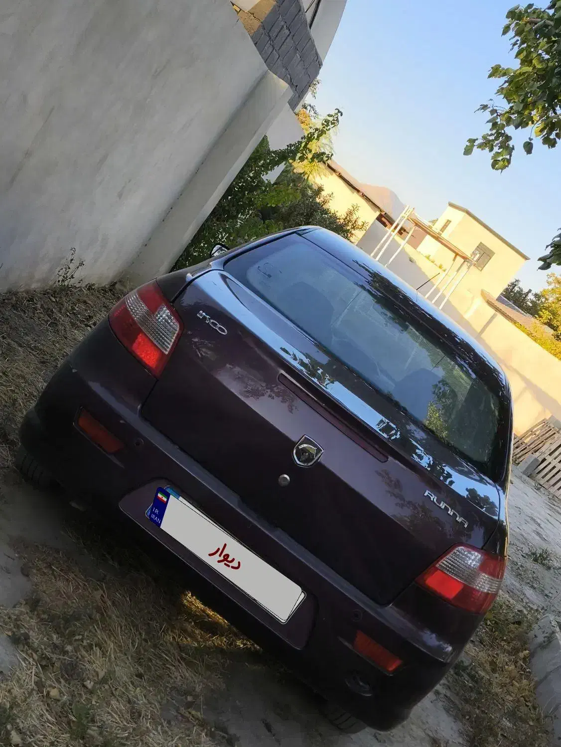 رانا LX مدل 96.رنگ خاص گیلاسی|خودرو سواری و وانت|ارومیه, |دیوار